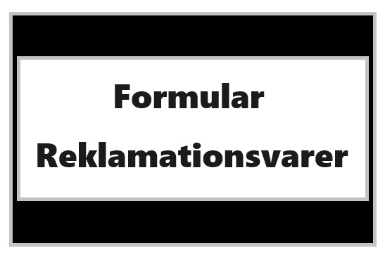 Reklamationsskema